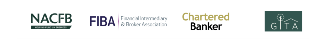 NACFB, FIBA, Chartered Banker, and GITA accreditation logos